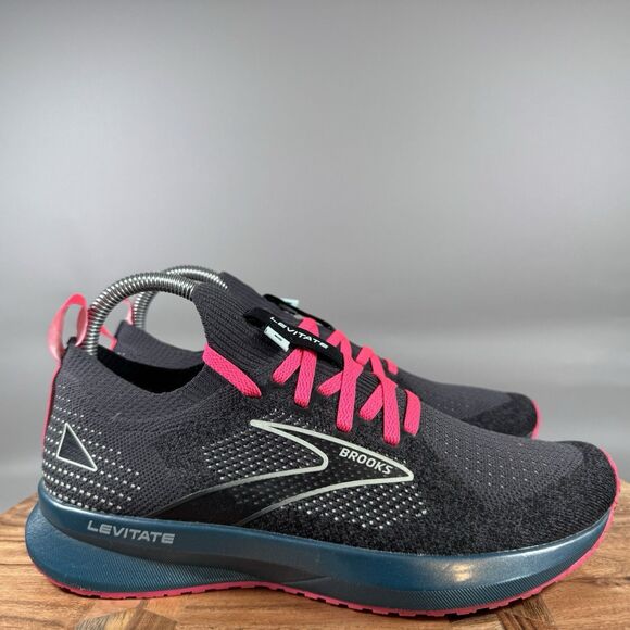 Brooks Levitate StealthFit 5 Shoes Womens Size 7.5 Running Athletic 1203591B067 - Picture 1 of 8